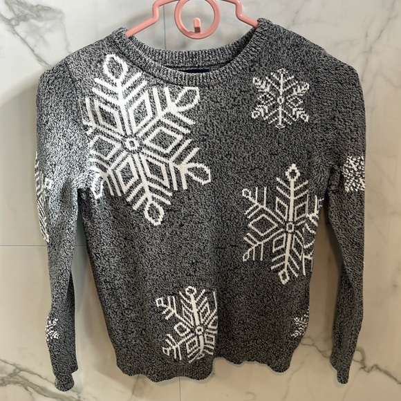 Lands' End Other - Lands End Grey Youth Sweater